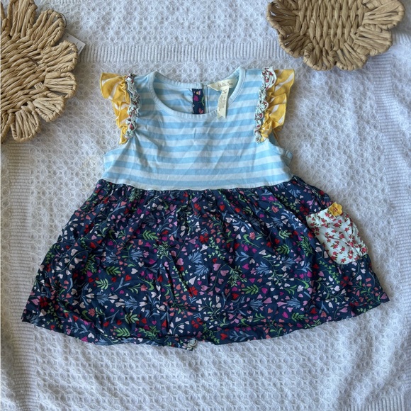 Matilda Jane Other - Matilda Jane brilliant daydream painted reverie tunic top size 6